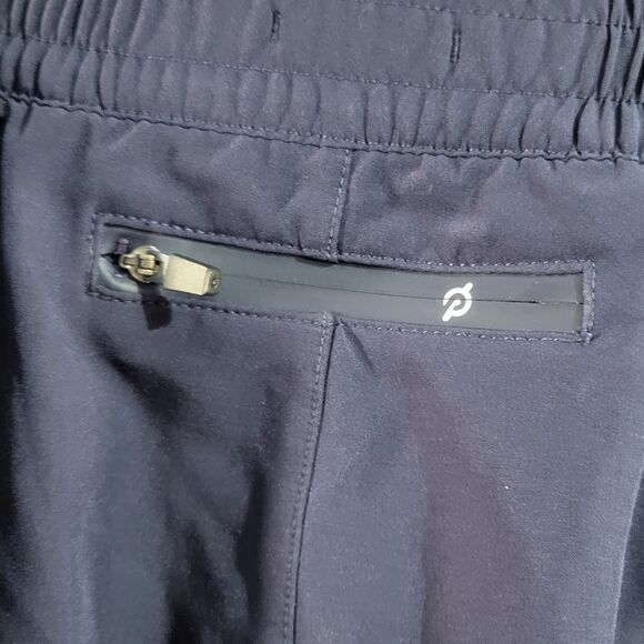 Peloton Blue Athletic Shorts with White Trim Sixw XL - Picture 7 of 10